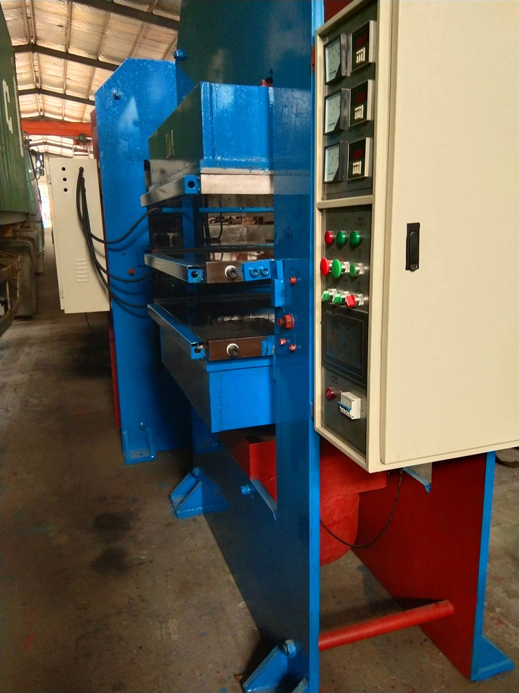 1米型地磚平板硫化機