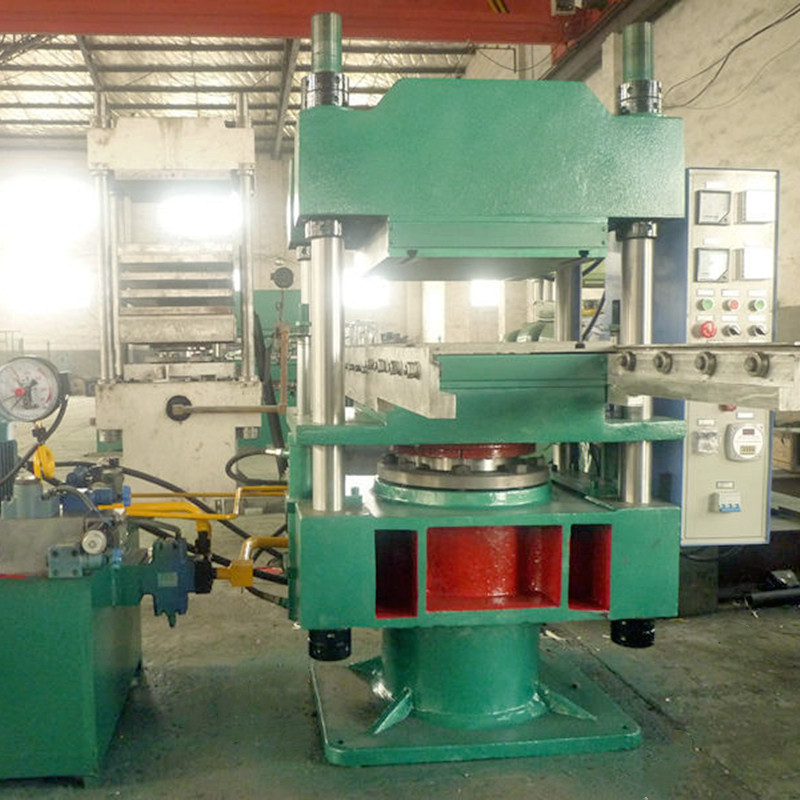 120噸四柱帶強(qiáng)制開(kāi)模硫化機(jī)自動(dòng)推拉平板硫化機(jī)