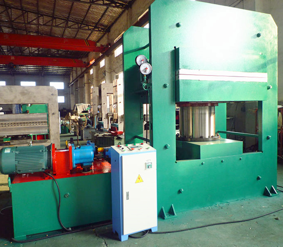 500噸單油缸平板硫化機(jī)-橡膠制品硫化機(jī)