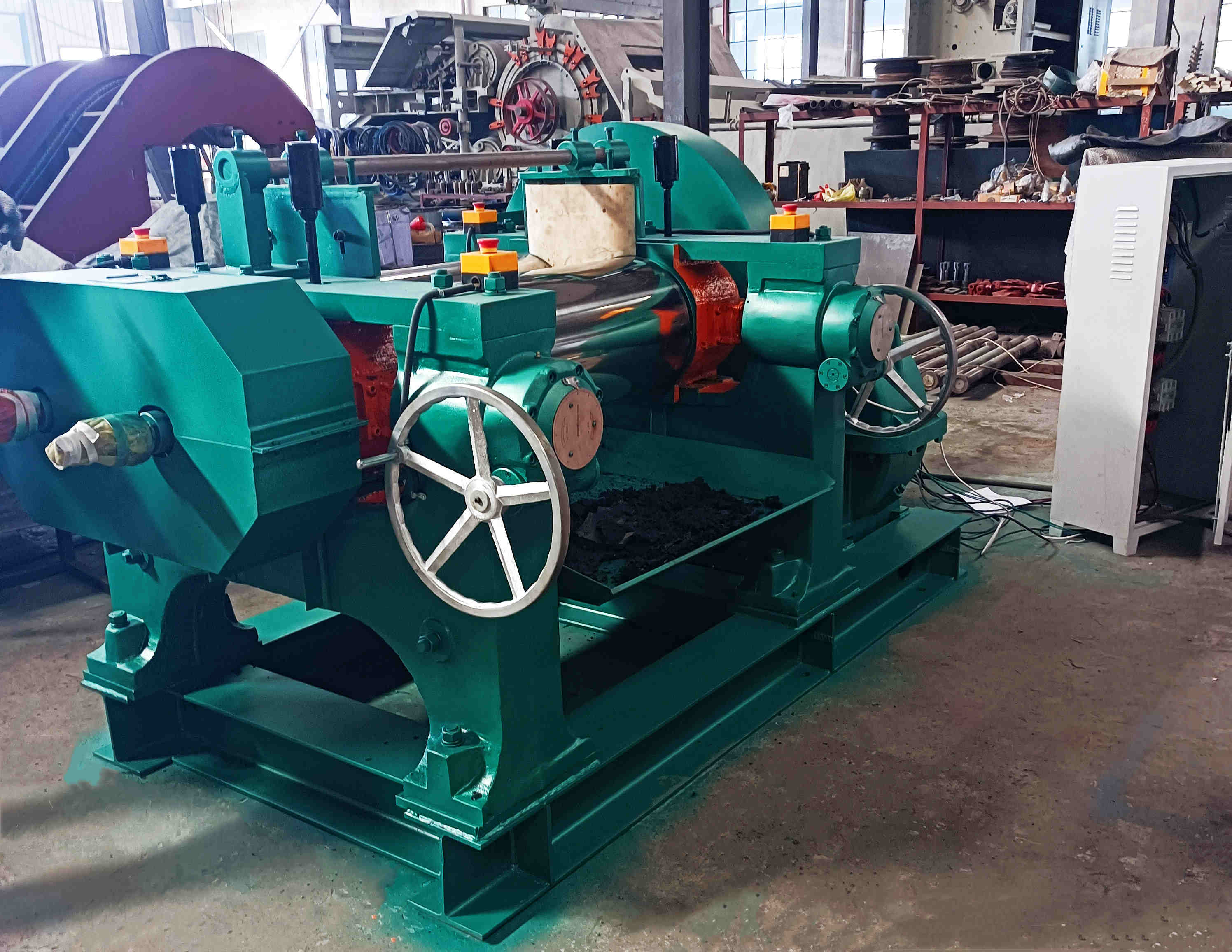 XK-360開放式煉膠機-14寸橡膠開煉機